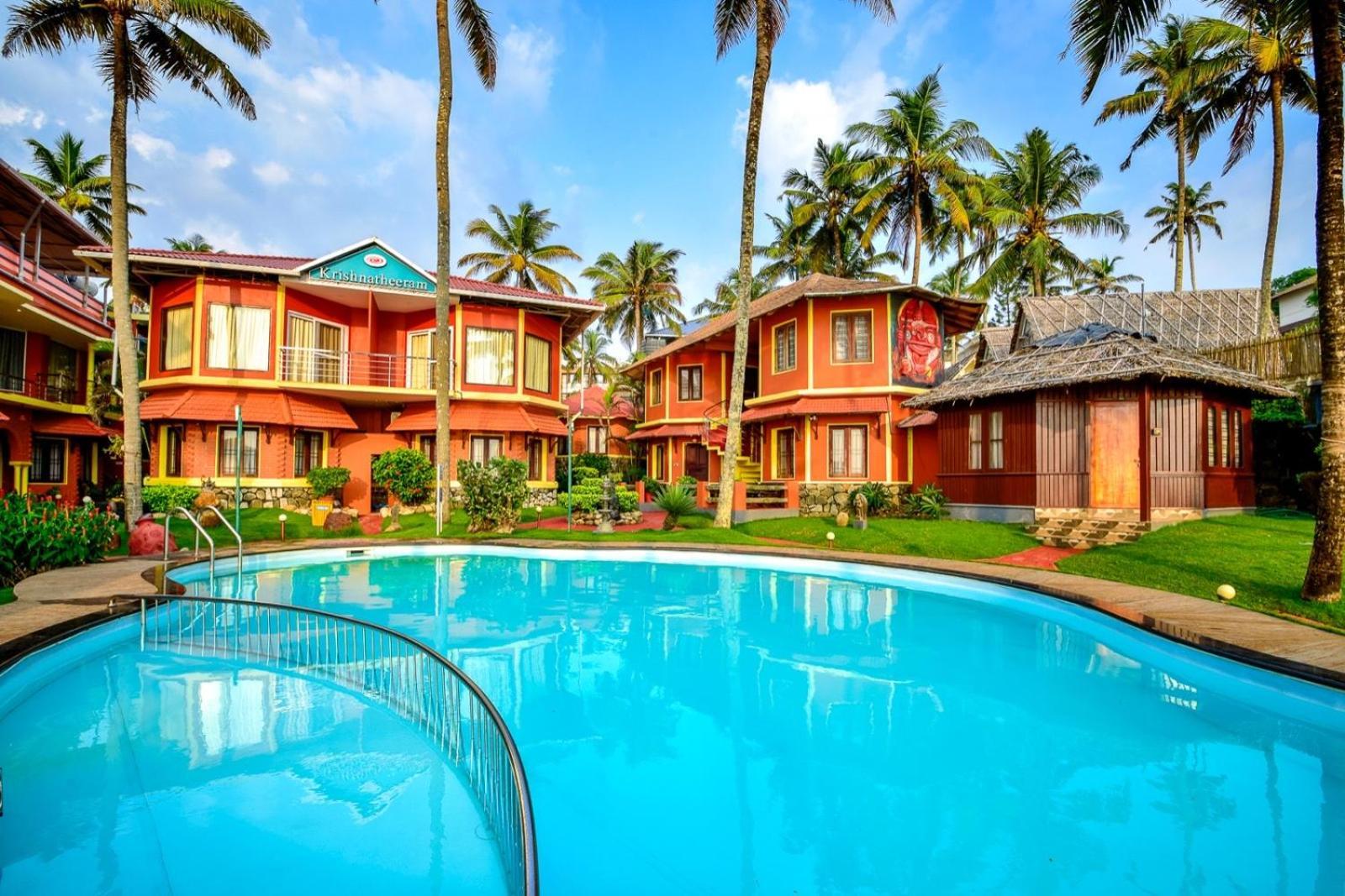 Krishnatheeram Ayur Holy Beach Resorts Varkala Bagian luar foto