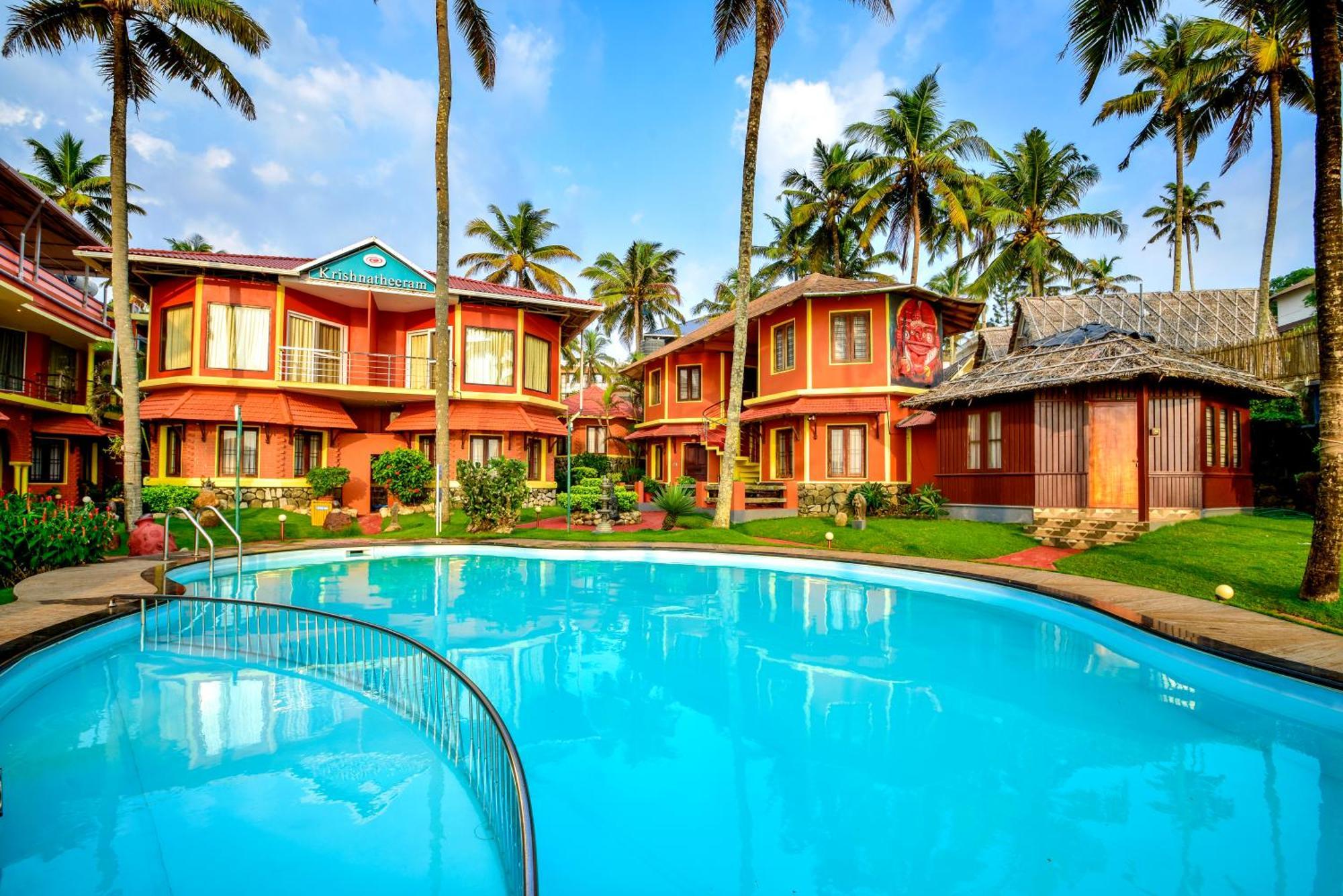 Krishnatheeram Ayur Holy Beach Resorts Varkala Bagian luar foto